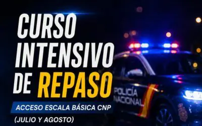 Julio y Agosto 2026 – Curso intensivo de repaso examen CNP