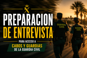 Preparación de Entrevista personal acceso a Guardia Civil