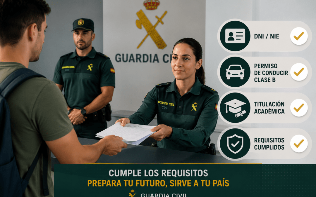 Requisitos para ser Guardia Civil: condiciones de acceso actualizadas