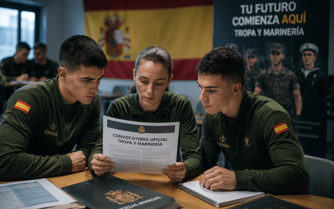 Ciclos de selección para Tropa y Marinería: convocatoria y plazas