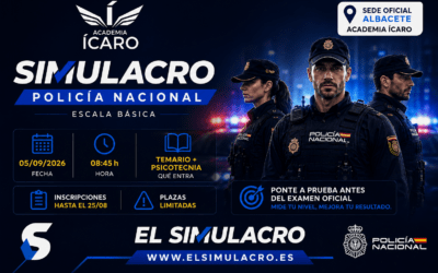 Simulacro examen Policía Nacional