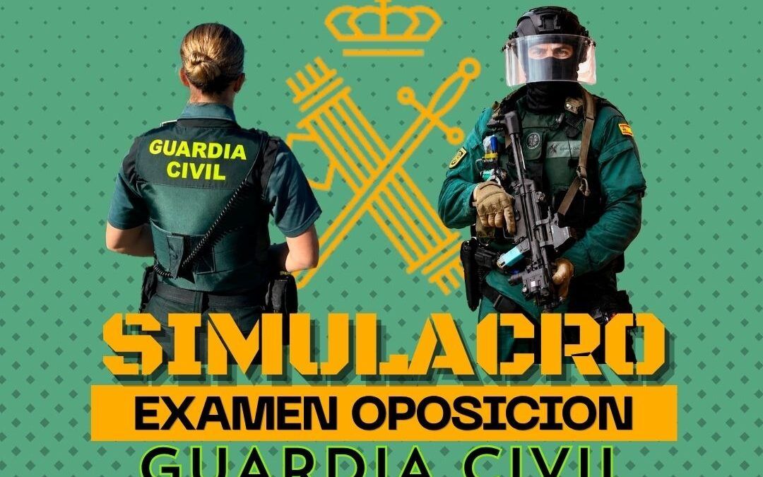 Simulación examen oposiciones Guardia Civil