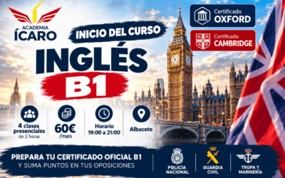 Curso de Inglés B1 en Albacete